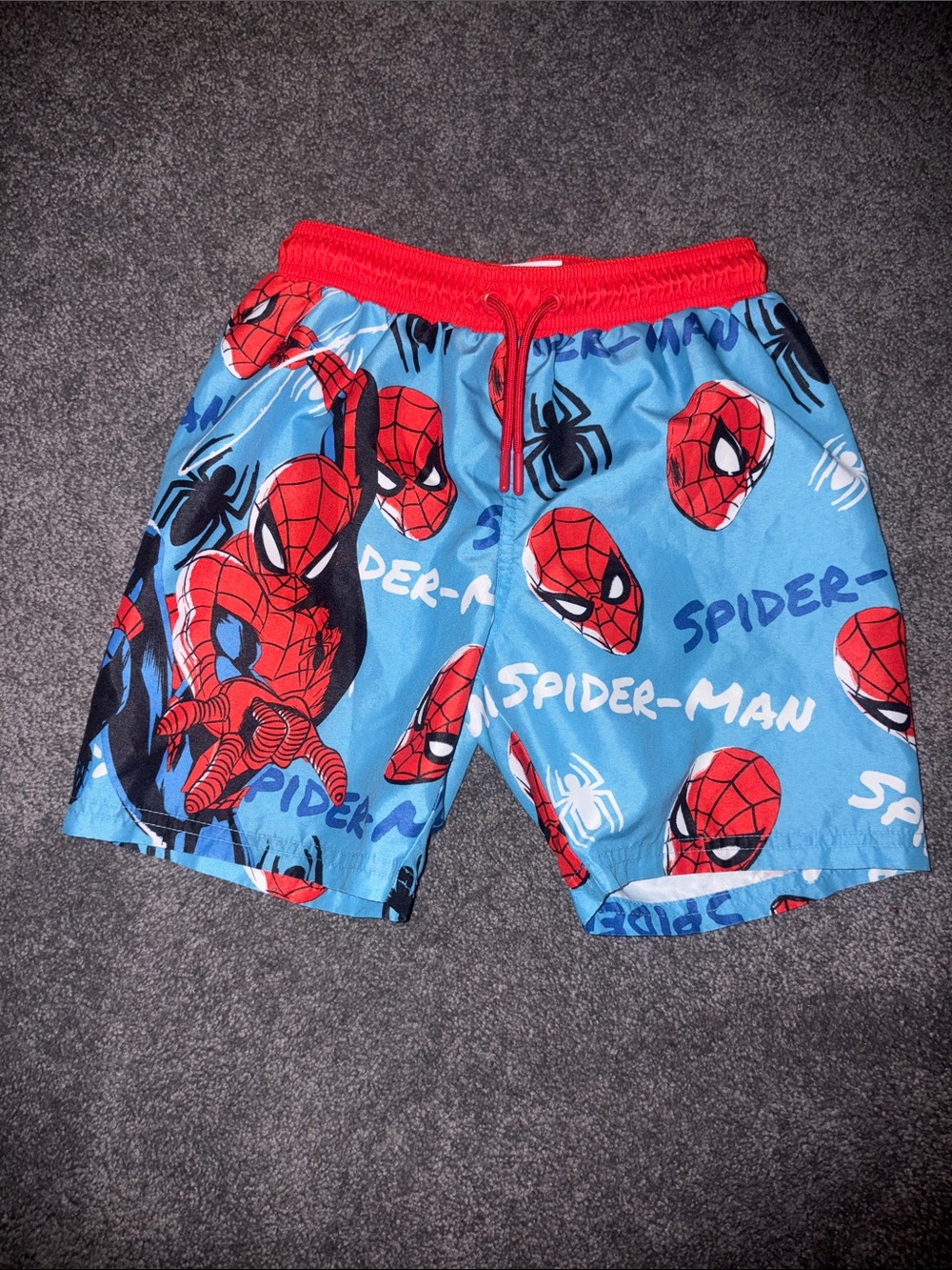 Marvel Spider-Man Red & Blue Kids Shorts